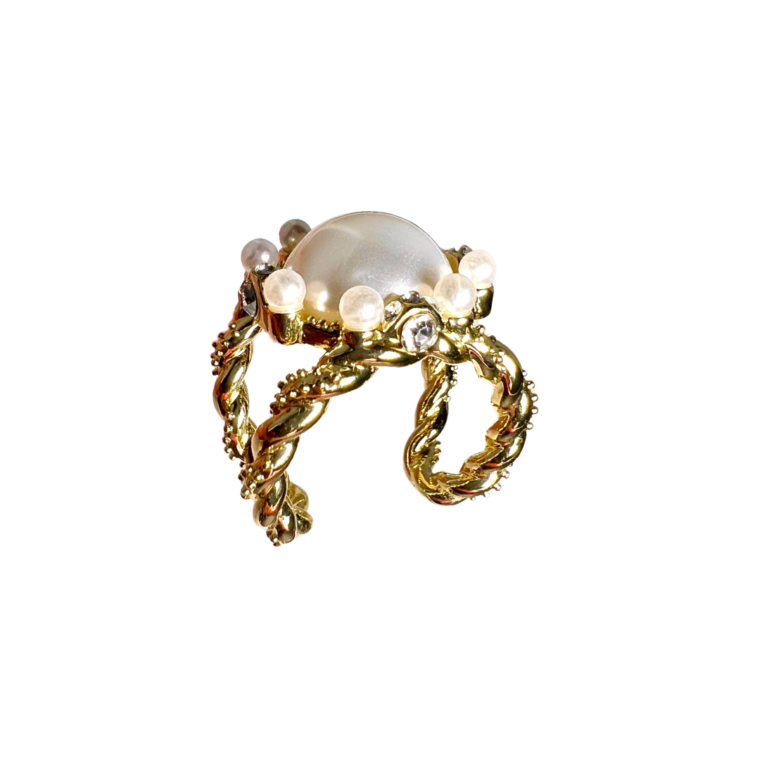 Pearl Statement Ring