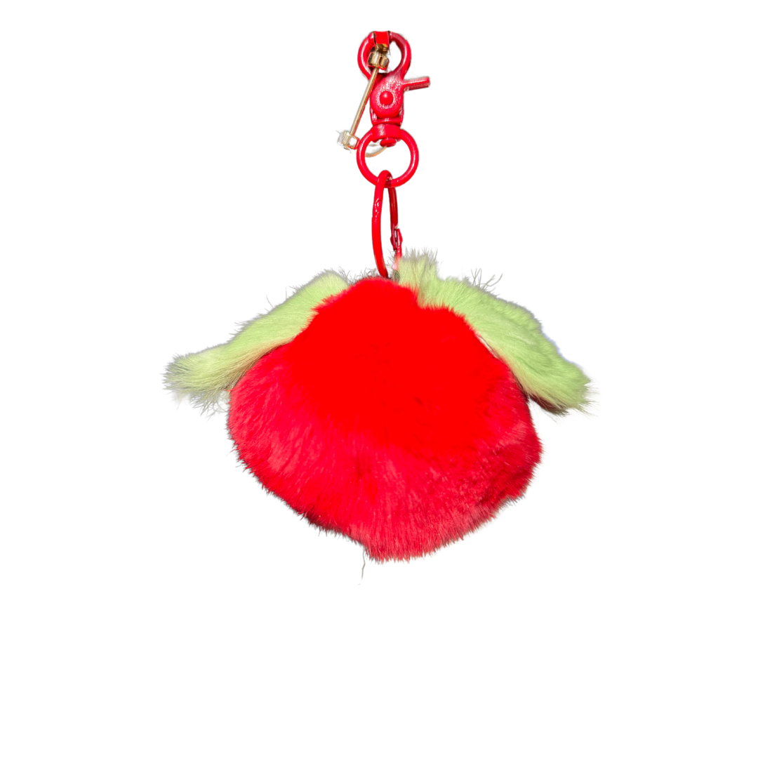 Fluffy Fruit Bag Charm