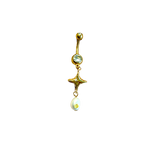 Load image into Gallery viewer, Oceanna Freshwater Pearl Belly Ring
