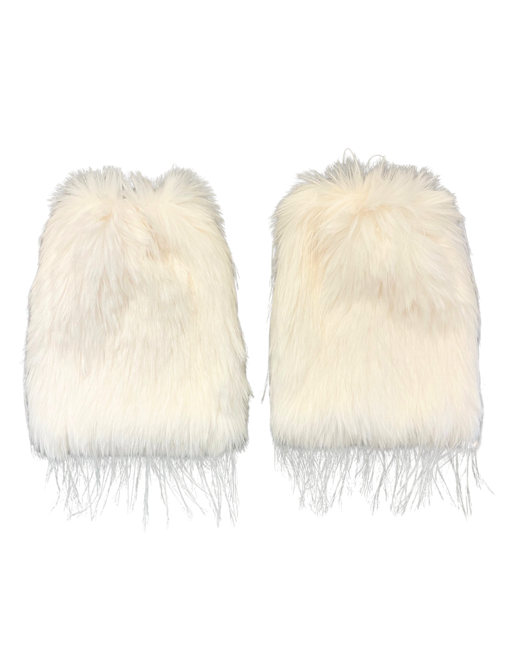 Faux Fur Leg Warmers - Short